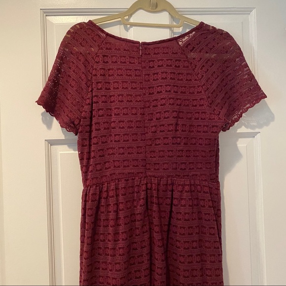 NWOT FREE PEOPLE CANDY WOVEN LACE DRESS - SIZE 10. - Picture 4 of 5